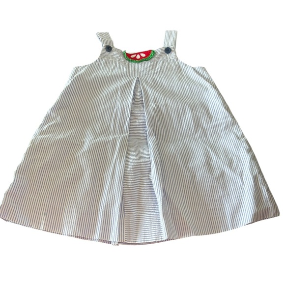 Florence Eiseman Girls Watermelon Striped Dress in size 3T - Picture 2 of 4